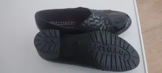 Zapatos Pitillos Talla 37 Negros