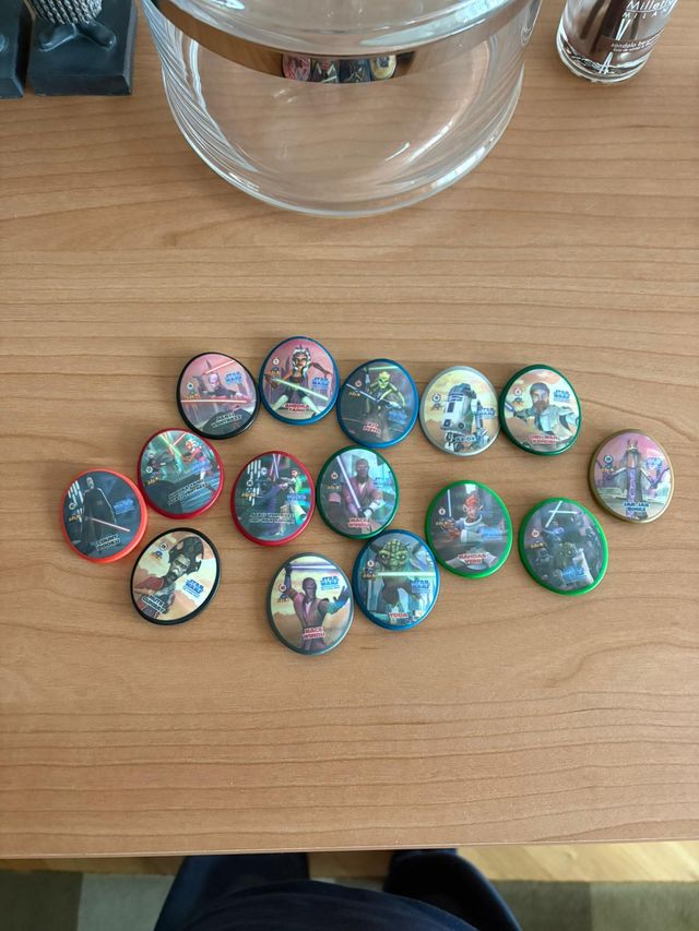 Lote Tazos Star Wars