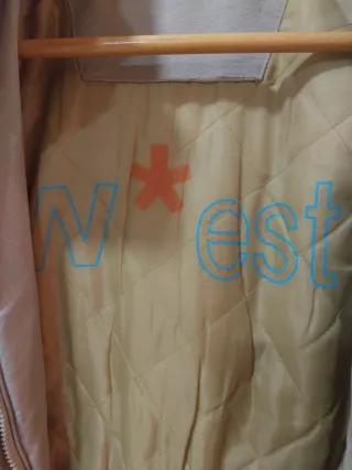 Chaquetón West Beige Talla M