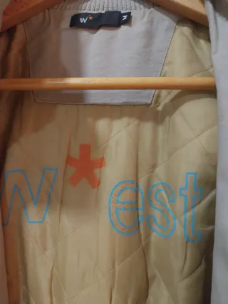 Chaquetón West Beige Talla M
