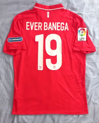 Camiseta Sevilla FC Ever Banega 19 Joma 15/16