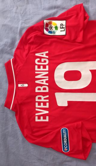 Camiseta Sevilla FC Ever Banega 19 Joma 15/16