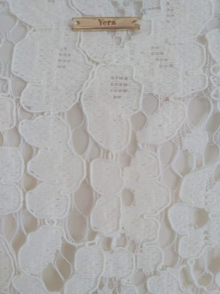 Top con brocado de encaje. Yera Talla S