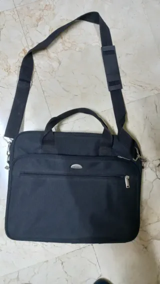 Maletín para portátil negro