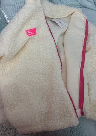 Chaqueta borreguito viral talla única