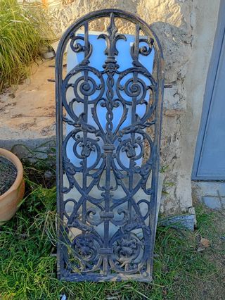 Celosía Hierro Fundido para puerta entrada