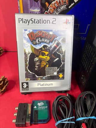 PlayStation 2 Nera Completa di Giochi e Controller