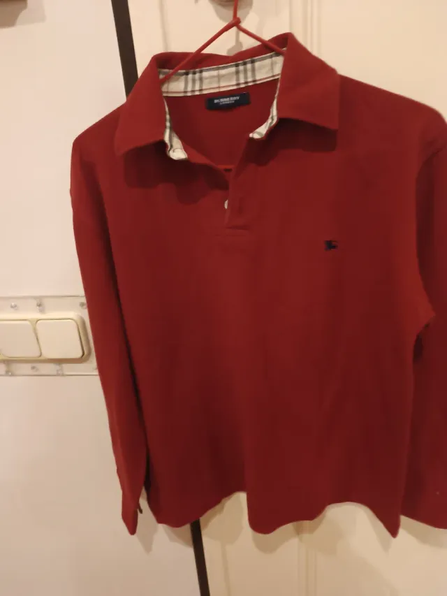 Polo manga larga Burberry niño talla M