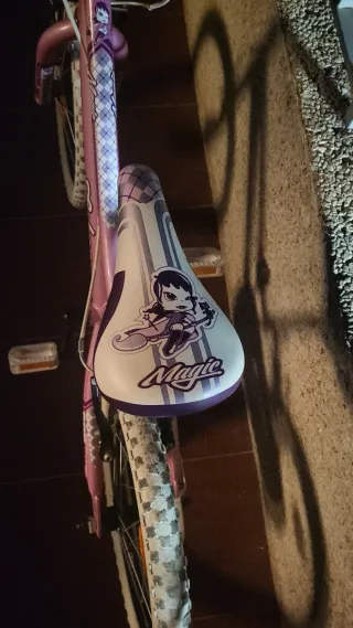 Bicicleta infantil rosa