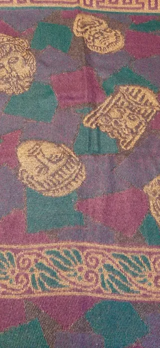 Sciarpa Fendi Vintage Teste Romane