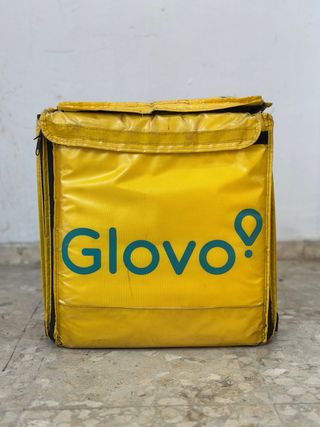 Bolsa de reparto Glovo amarilla