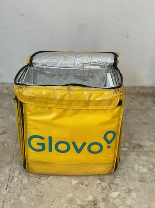 Bolsa de reparto Glovo amarilla