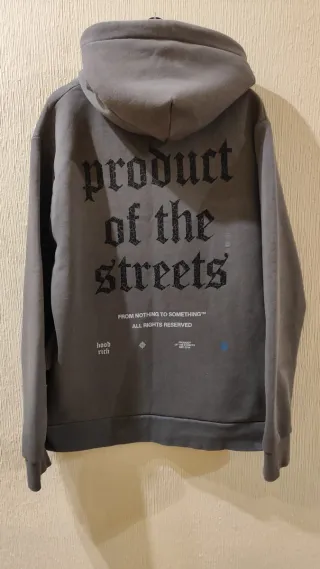 Sudadera Hoodrich Gris
