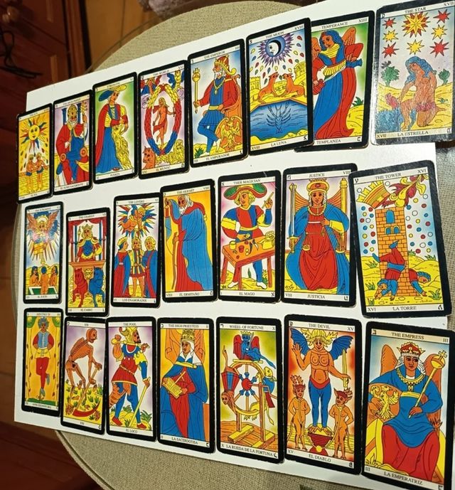Carte Tarot Lee Tu Destino Vintage Super Pop