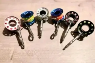 Carrete Buceo Spool aluminio, A estrenar