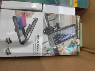 Funda impermeable para móvil en bici