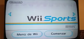 Consola Wii + Mando + Nunchuk + Wii Sports