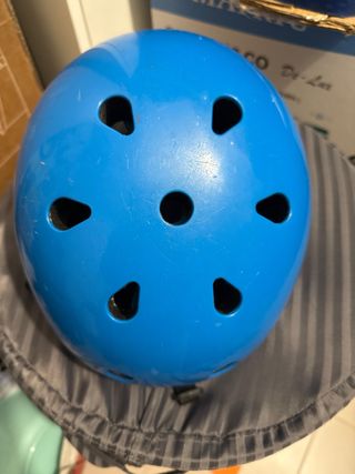 Casco Oxelo azul infantil