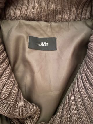 Cazadora verde con cinturón