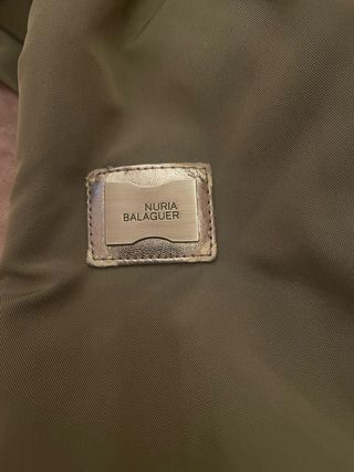 Cazadora verde con cinturón