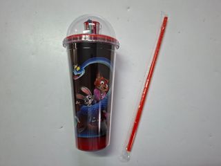 Zootrópolis 2 Vaso Premium + Paja Disney Cine excl