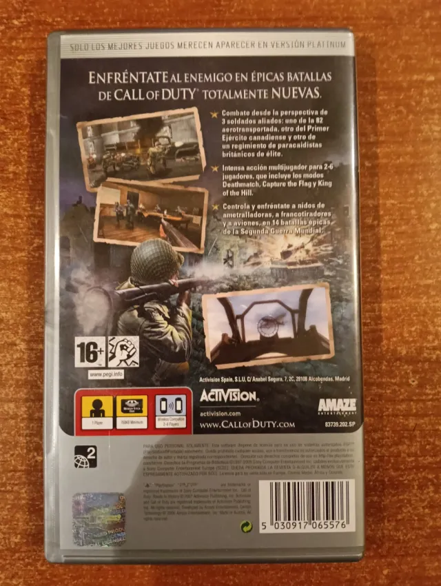 Call of Duty: Roads to Victory PSP