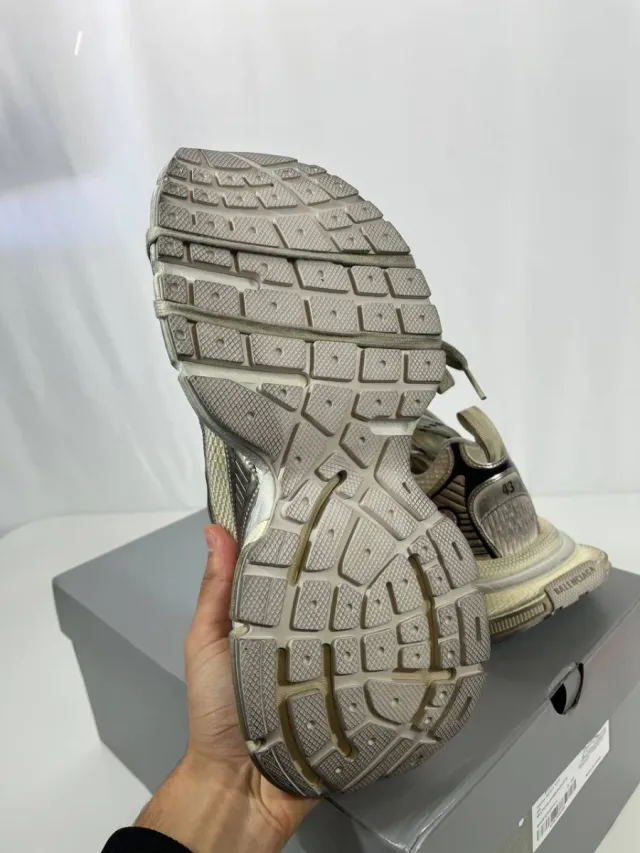 Zapatillas Balenciaga 3XL Plata y Blanco