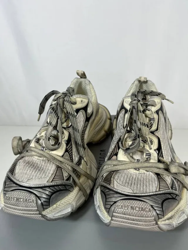 Zapatillas Balenciaga 3XL Plata y Blanco