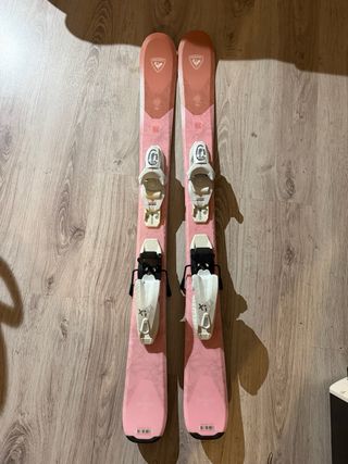 Esquís Niña Rossignol PRO 104 cm nuevos 2 esquiada