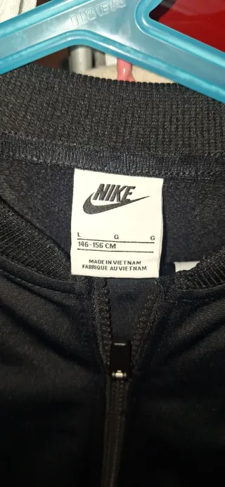 Chándal Nike Talla L Negro/Blanco