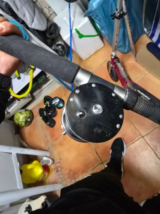 Carrete de pesca arrastre penn