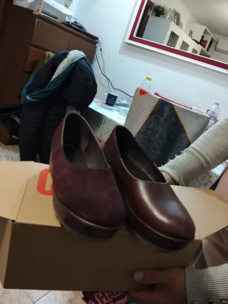 Zapatos Camper Marrones/Morados