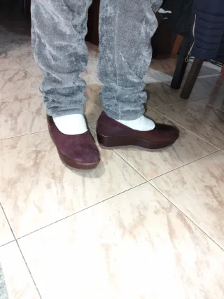 Zapatos Camper Marrones/Morados