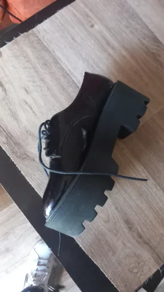 Zapato plataforma mujer negro