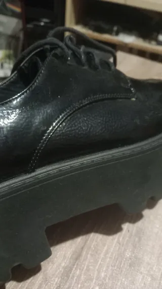 Zapato plataforma mujer negro