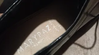 Zapato plataforma mujer negro
