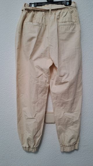 Pantalón Zara Beige Talla M