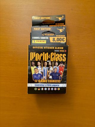 2 Blisters Cromos World Class FIFA + Álbum Panini