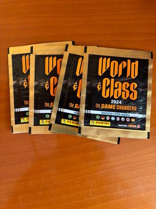 5 Blisters Cromos fútbol World Class FIFA + Álbum
