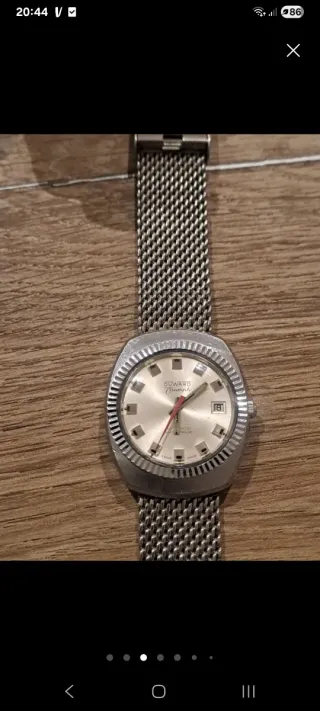 Reloj Duward Champion Vintage Plata