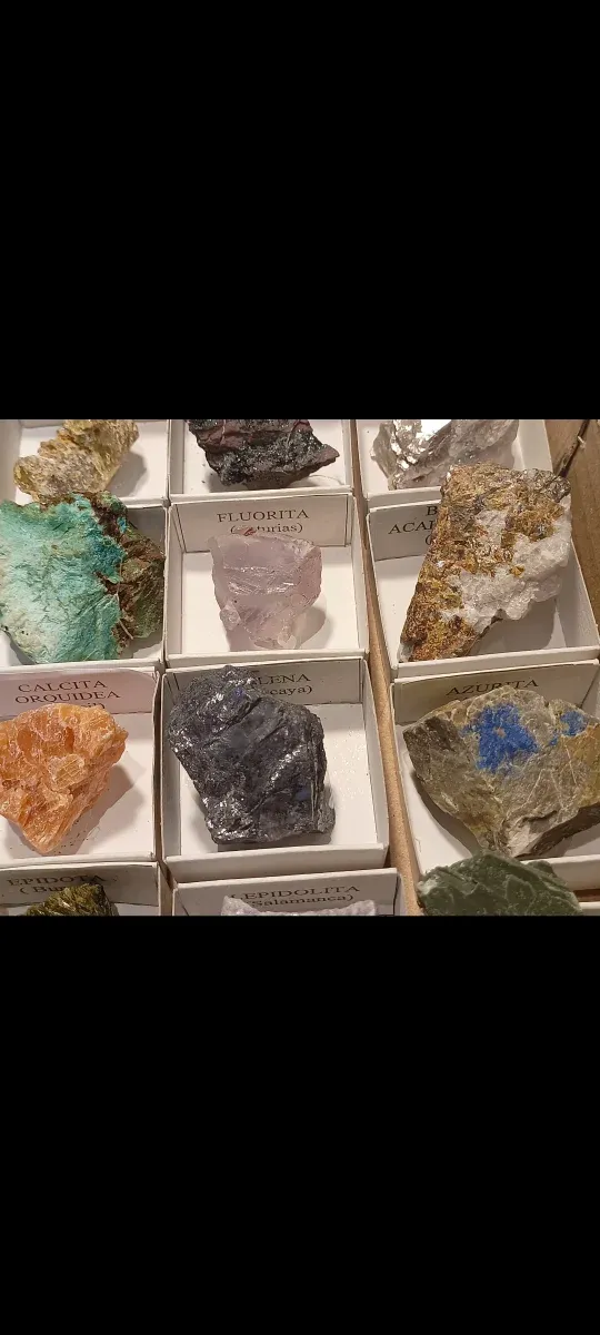 Collezione di 30 minerali