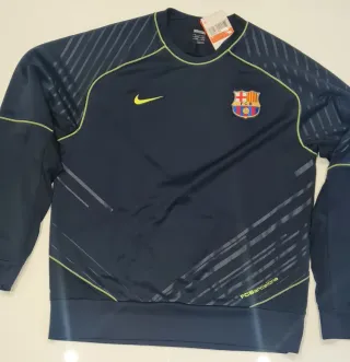 Sudadera Nike FC Barcelona Azul Talla L