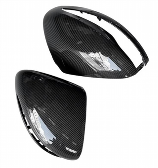Cubierta de espejo retrovisor de fibra de carbono