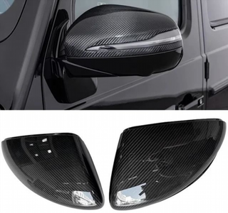 Cubierta de espejo retrovisor de fibra de carbono