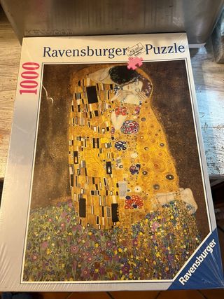 Puzzle Ravensburger 1000 pezzi Il Bacio