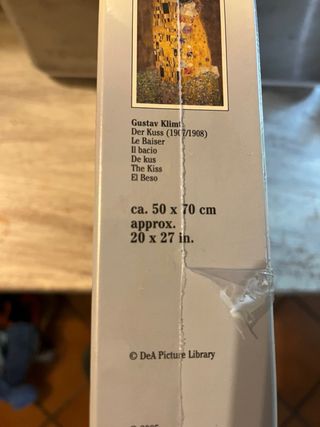 Puzzle Ravensburger 1000 pezzi Il Bacio