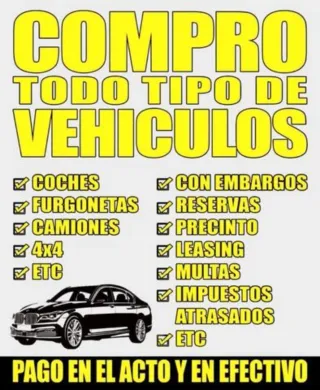 Compro su coche