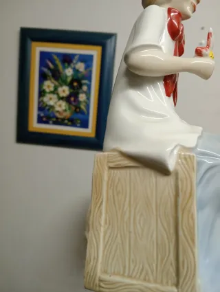Figura payaso porcelana SP