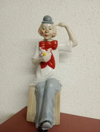 Figura payaso porcelana SP