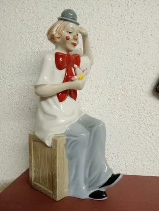 Figura payaso porcelana SP